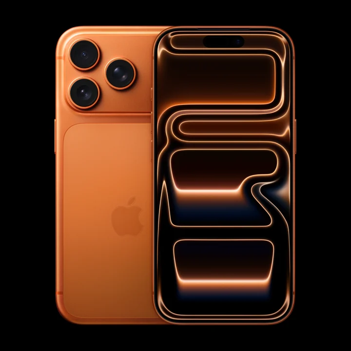 iPhone 17 Pro, 256 GB · laranja-cósmico (o azul sai R$ 2,07 a mais; o prateado, R$ 750,85 a mais)